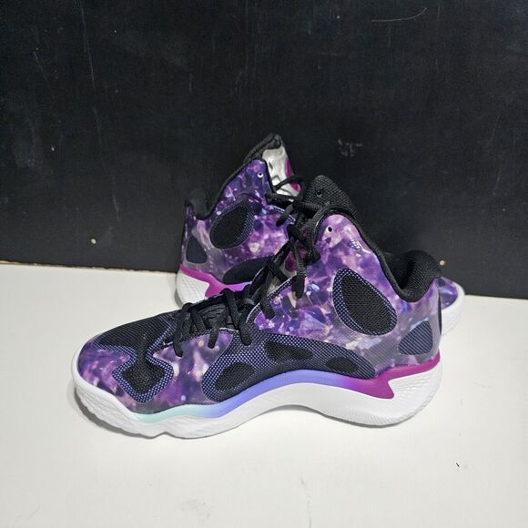New Men\'s Under Armour Tuff Crowd x Curry Spawn Shoes FloTro 3026842-500 Size 10